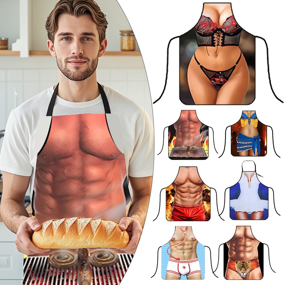 Home Cooking Dinner - Yaratıcı Seksi Önlük Mutfak Önlüğü Komik