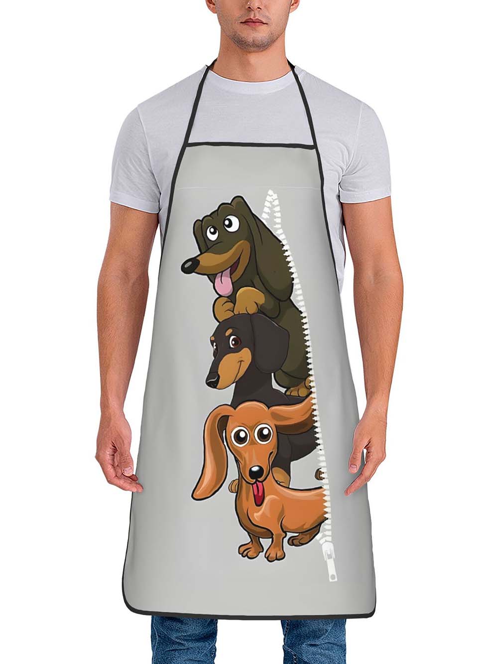 Home Cooking Dog Food - 1 adet sevimli karikatür Dachshund köpekler