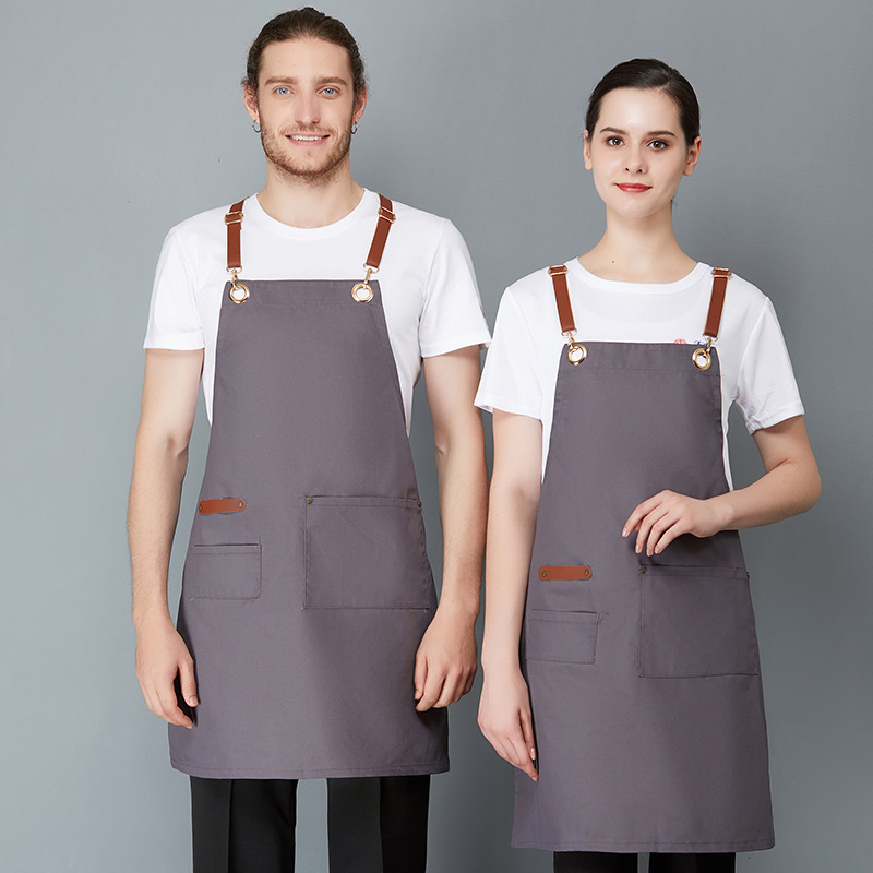 Home Cooking Service - C844 Pratik Çok Cep Şef Önlüğü