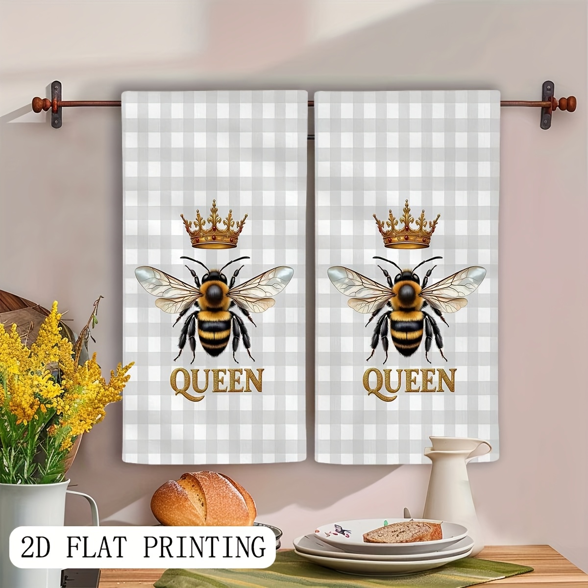 2 Adet, Ekose Kraliçe Arı Bahç - Home Cooking Queen incelemesi ve fiyatı
